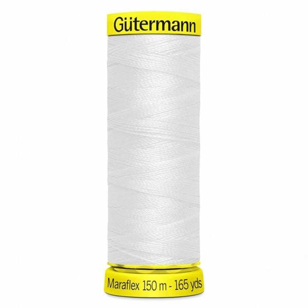 Gutermann Maraflex Elastic Stretch Sewing Thread 150m Polyester Thread Suitable For Dressmaking