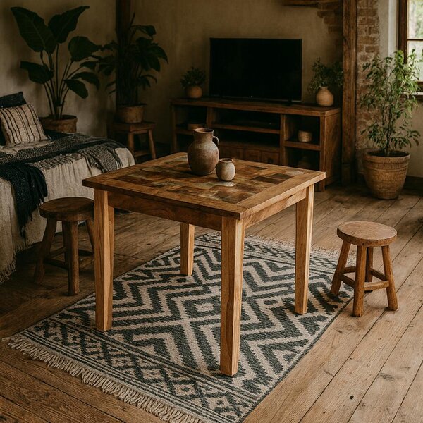 Wyld Haus Seattle Reclaimed Wood Small Dining Table
