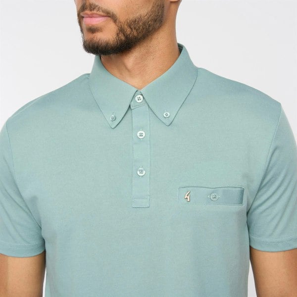 Gabicci V54GX18 Mens Ladro Jersey Polo Shirt Gabicci Vintage - MEADOW