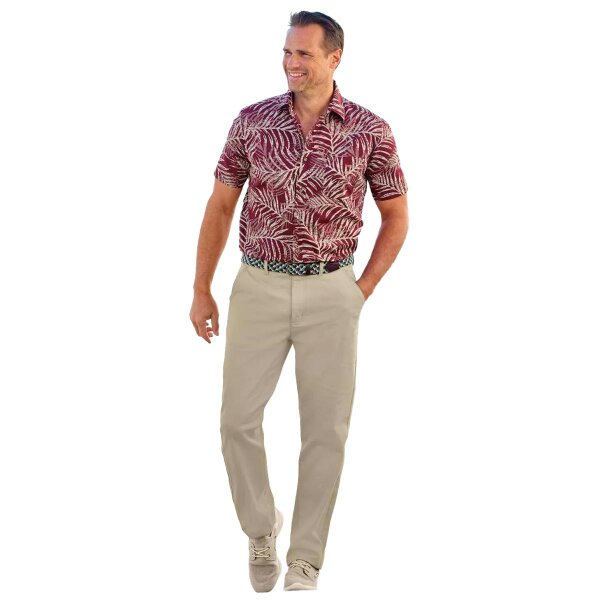 Atlas For Men Mens Twill Stretch Chinos - Beige