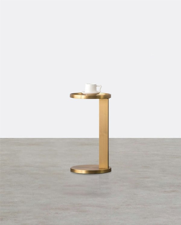 Christo Side Table, Gold-Weilai Concept