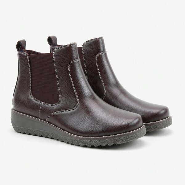 Heavenly Feet MOIRA Ankle Boots   in  Red