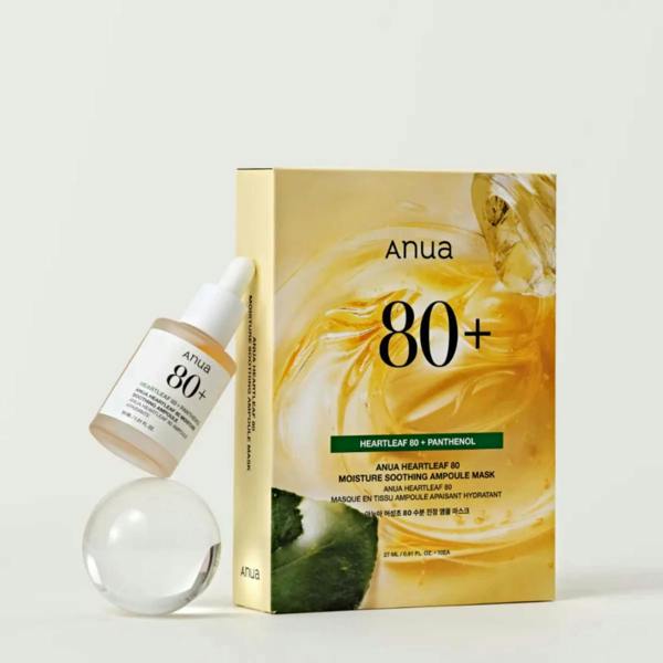 ANUA Heartleaf 80 Moisture Soothing Ampoule Mask 27ml