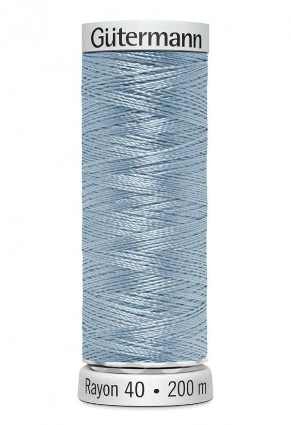 Gutermann No 40 Sulky Rayon Embroidery Thread 200m Rayon Thread Suitable For Embroidery