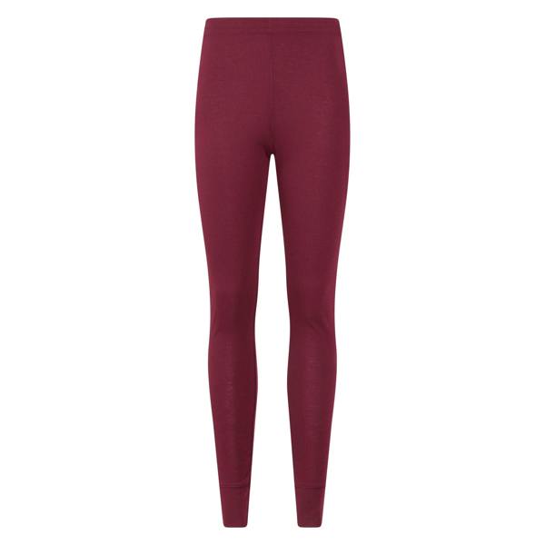 Mountain Warehouse Womens/Ladies Talus Base Layer Bottoms - Berry - 