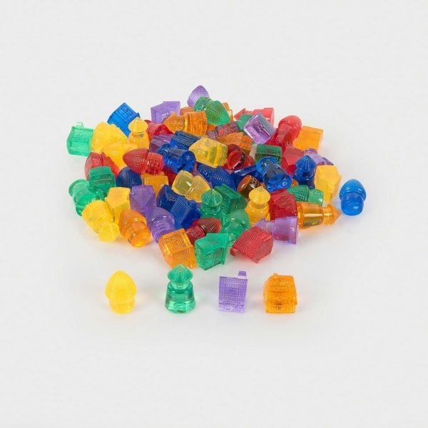 tickit Translucent Colour Homes - Pack of 72
