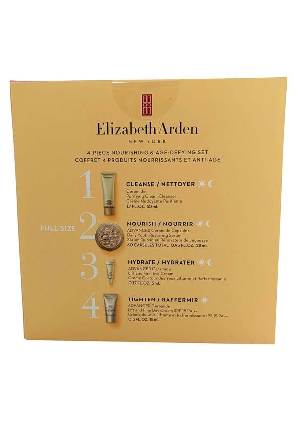 Elizabeth Arden Ceramide Elizabeth Arden Twist and Lift Quartet- Serum Caps x 60 Cleanser, Eye Cream, Day Cream Elizabeth Arden