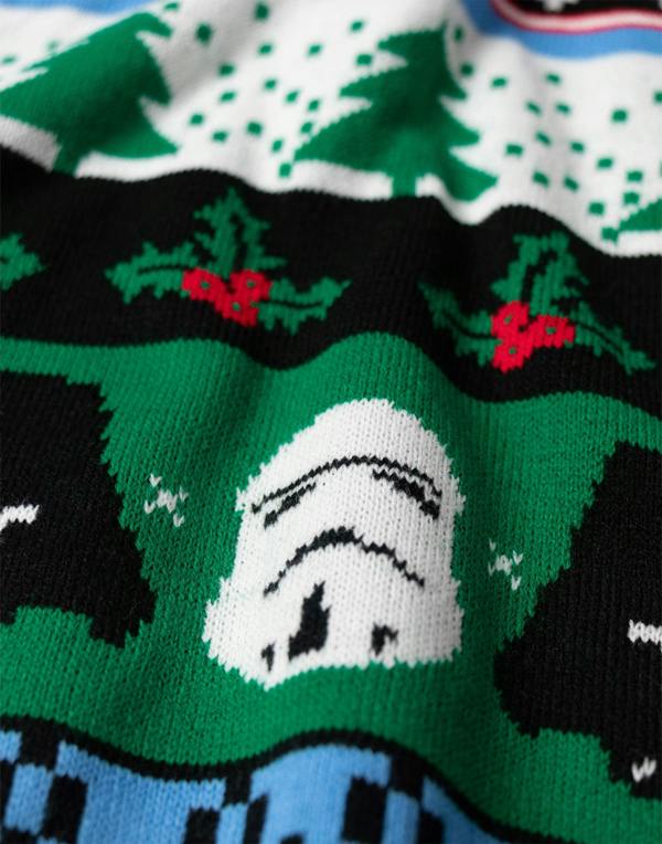 Star Wars Mens Multicoloured Logo Christmas Jumper