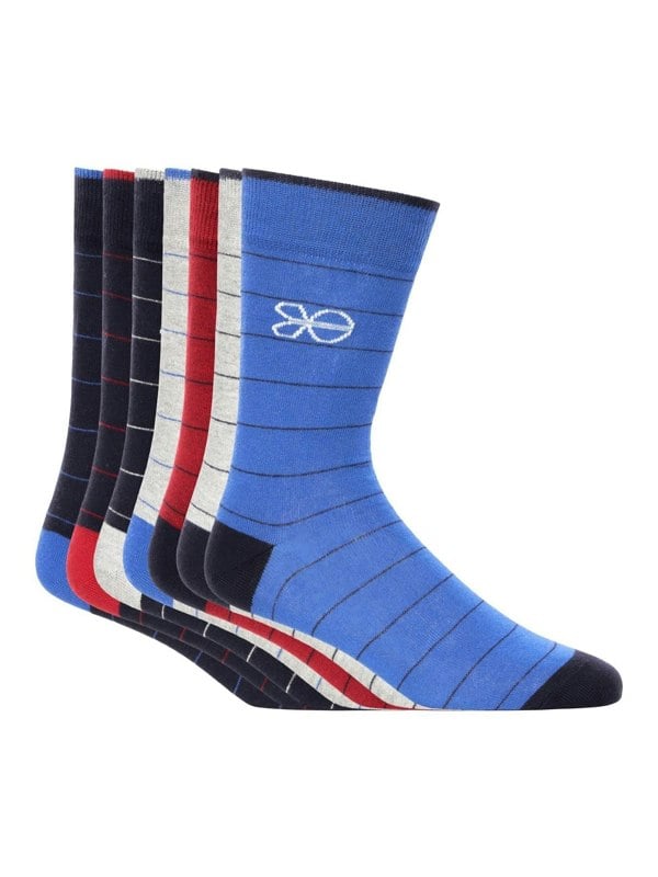 Crosshatch Metrix Socks 7pk Assorted