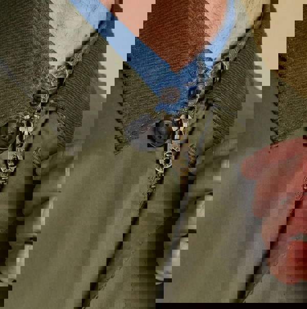 Joules Sandford Mens Waterproof Raincoat Green