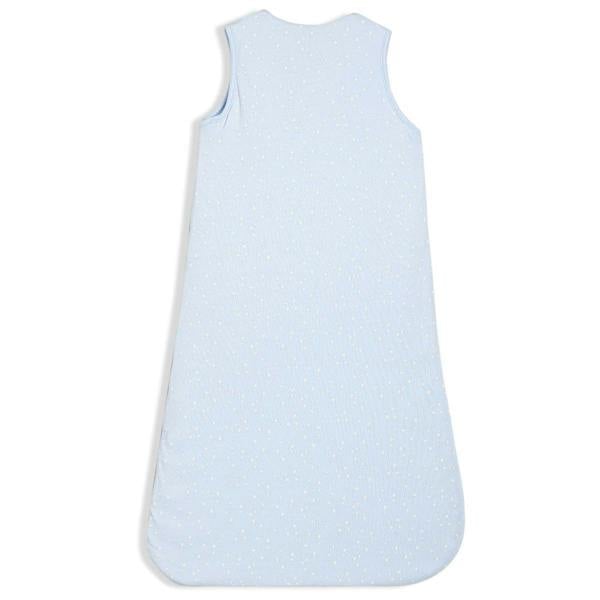 Mini Cuddles Baby Boys Teddy Bear Embroidered Sleeping Bag, Blue