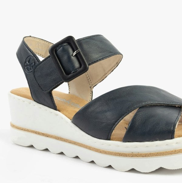 Rieker 67463-14 Womens Sandals - Blue
