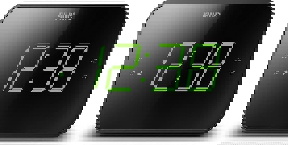 Philips TAR3306 Wake-Up Alarm Clock Digital Portable Radio – Free Gift RRP £10!