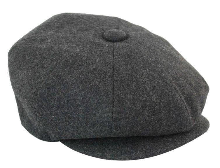 Infinity Leather Mens Peaky Blinders Newsboy 8 Panel Hat