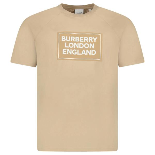 Womens Burberry Logo T-Shirt Soft Fawn - chancefashionco