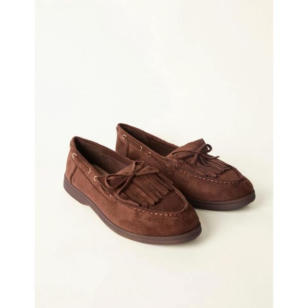 Blue Vanilla Tassel Detail Loafers