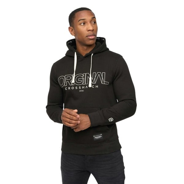 Crosshatch Mens Carrimoore Hoodie - Black