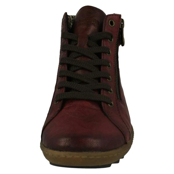 Remonte Ladies Rieker Warm Lined Woven Cuff Remonte-Tex Ankle Boots R1485
