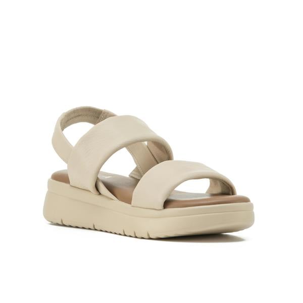 VIVA Elle: Women's Lightweight Elasticated Strap Flatform Wedge Sandals