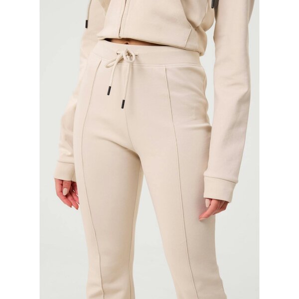 Pink Vanilla Pin Tuck Jersey Flares
