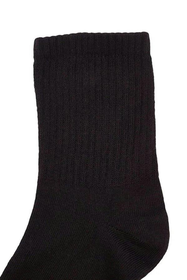 WOVCOR 6-Pack Cotton Ribbed Knit Socks