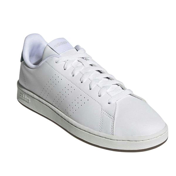Adidas Mens Advantage Leather Trainers - White - 