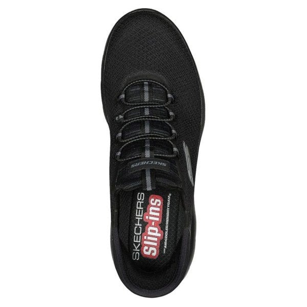 Skechers 232457/BBK SLIP-INS: SUMMITS-HIGH RANGE Mens Trainers Black