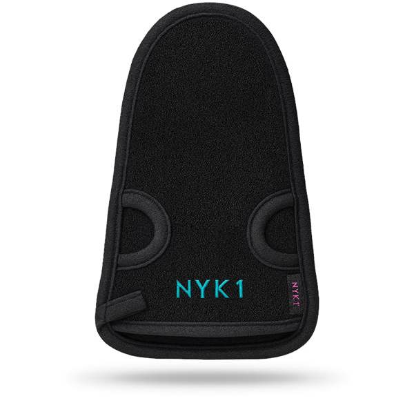 NYK1 Exfolimitt Spa Mitt (Black / Pink)