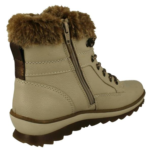 Remonte Ladies Remonte Cuff Detailed Warm Lined Ankle Boots R8477
