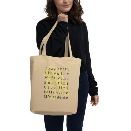 Anchor & Crew 11 Life, Al Dente EDITIONS Recycled Cotton Tote Bag