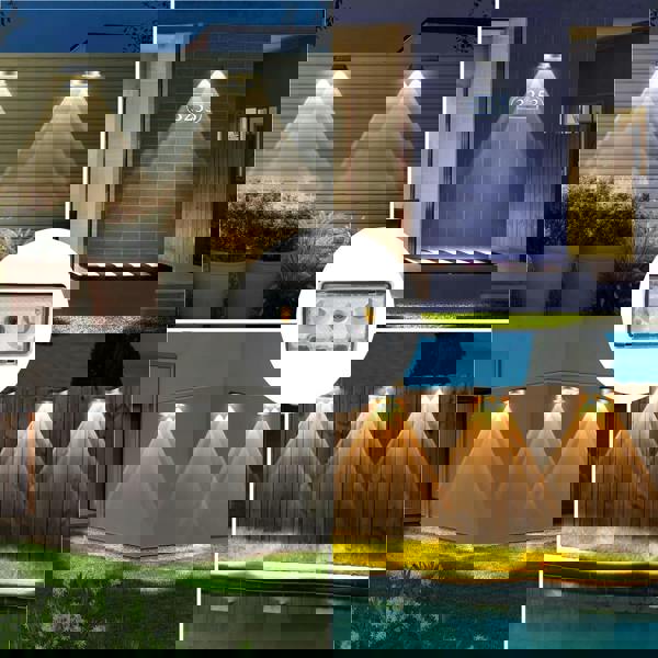 Leaper Outdoor Solar Waterproof Stainless Steel Wall Light