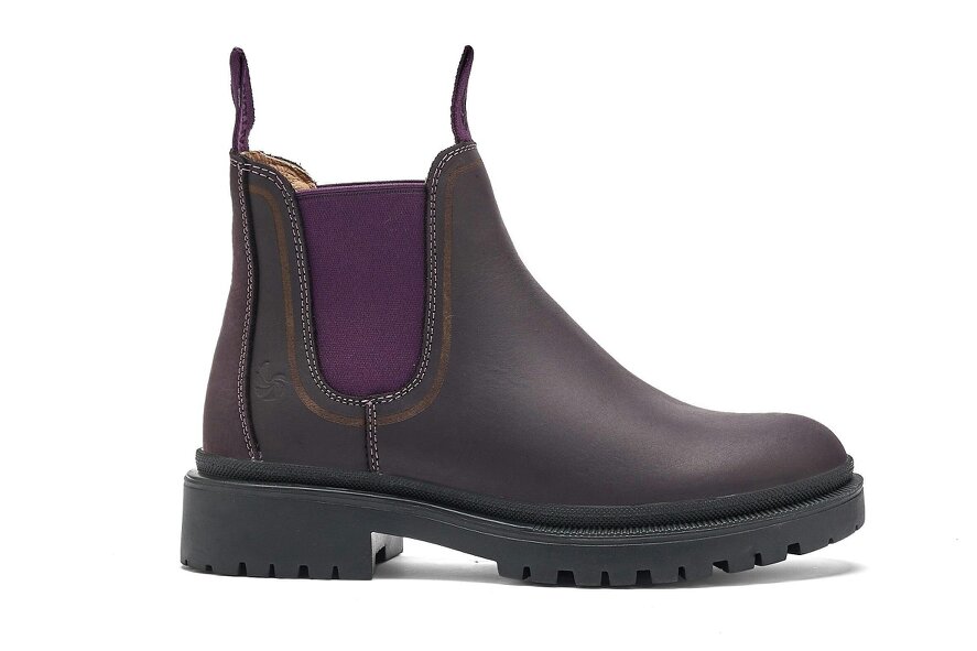 AMMONITE Women's Water-Resistant Chelsea Boots | Amethyst Purple