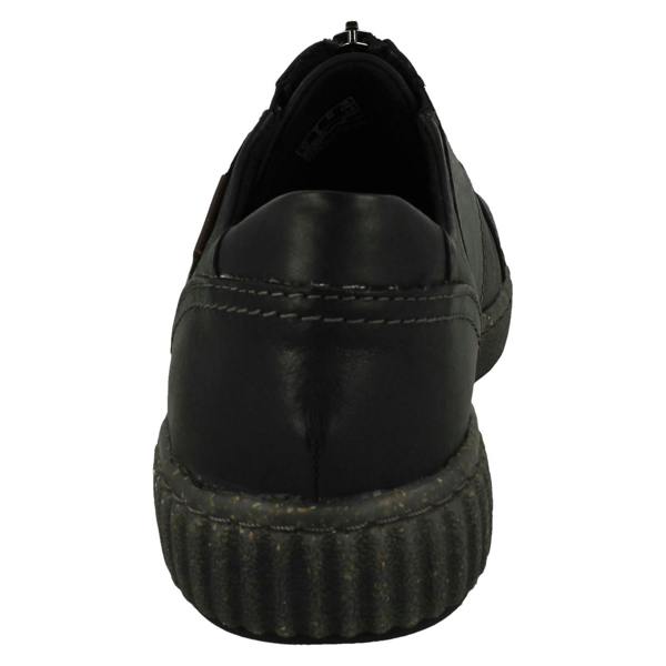 Clarks Ladies Clarks Zip Fastening Contour Coushion Shoes Magnolia Zip