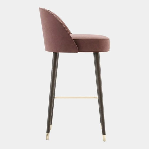 Domkapa Matilda Pleated Luxury Bar Chair