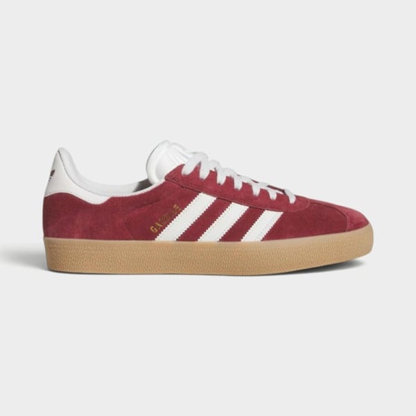 Adidas Gazelle ADV Shadow Red Crystal White Gold Metallic