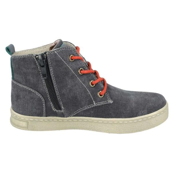 JC Dees Boys JCDees Denim Lace Up Ankle Boots N2037