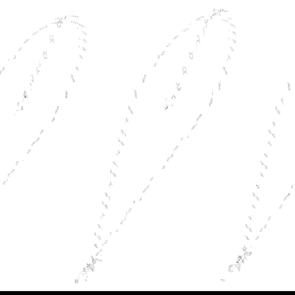 Pony Silver Necklace - Personalised - MYLEE London