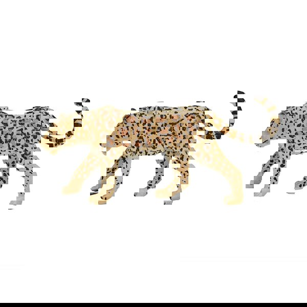 Mojo Fun Leopard Wildlife Toy Figure 13.5 cm Length Approx - 387018