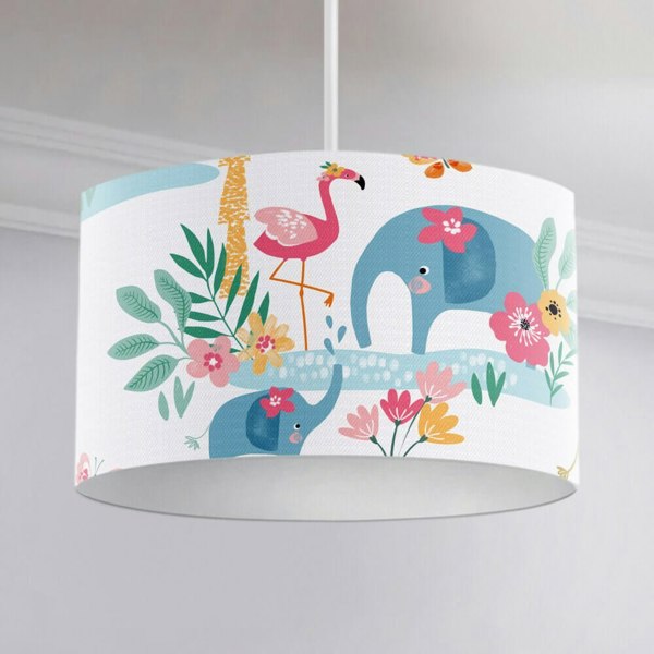 Sunset Safari Ceiling Lampshade - Happy Linen Company