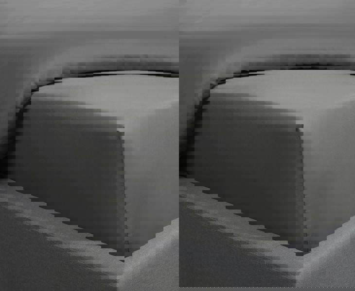 Smart Living Luxurious 300 Thread Count 100% Cotton Sateen Anti-Allergy Fitted Sheet with Pillowcase Pair - Charcoal