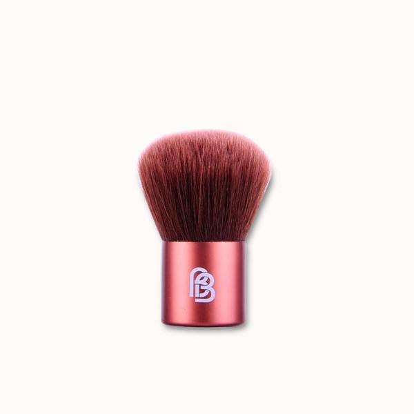 BareFaced Beauty Baby Buki Brush – Small Vegan Kabuki Brush for Mineral Powder Application
