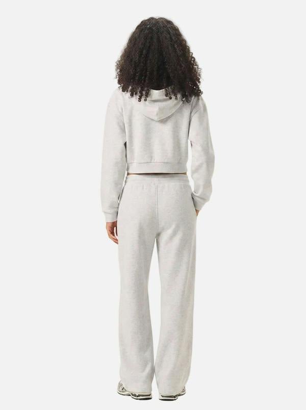 Anniou Cropped Boxy Heavyweight Hoodie
