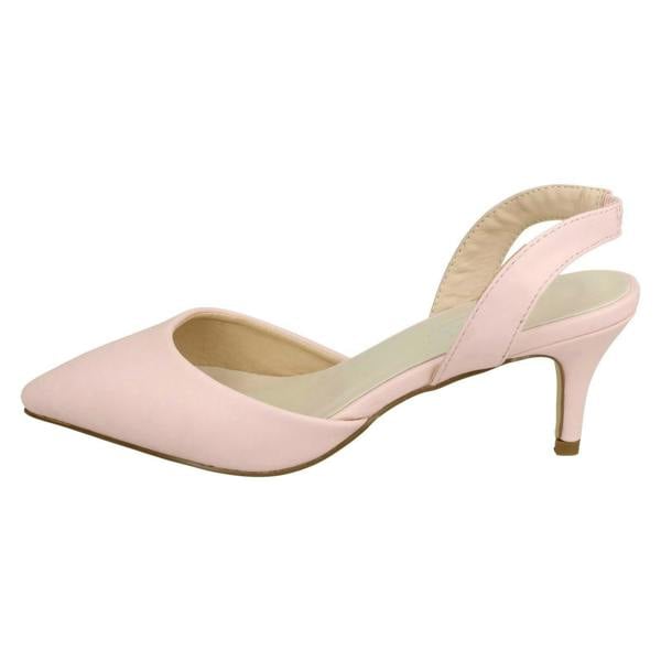 Spot On Ladies Spot On Pointed Kitten Heel