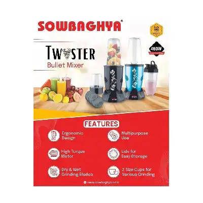 Sowbaghya Twister Bullet Mixer 450W