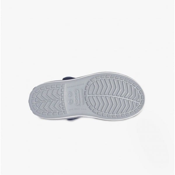 Crocs 12856-01U CROCBAND SANDAL Kids Sandals Light Grey/Navy