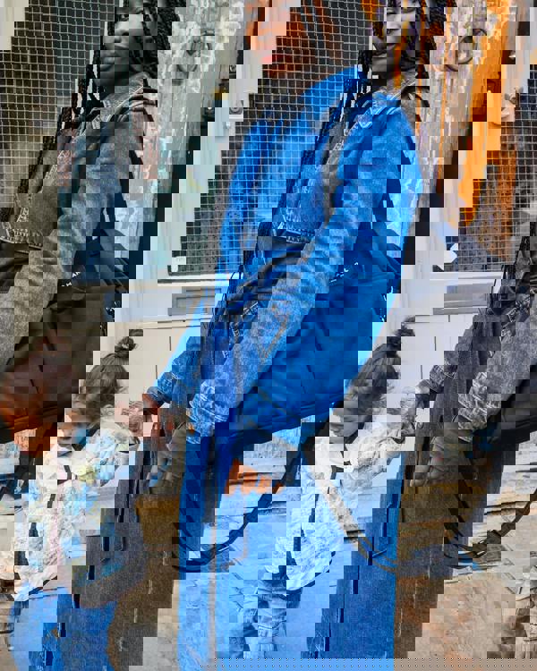 Tiba + Marl T+M Canvas Pocket Tote Black