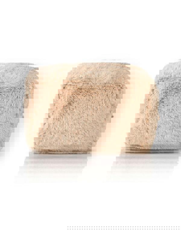 Pusheen Womens Beige Furry Makeup Bag (One Size)