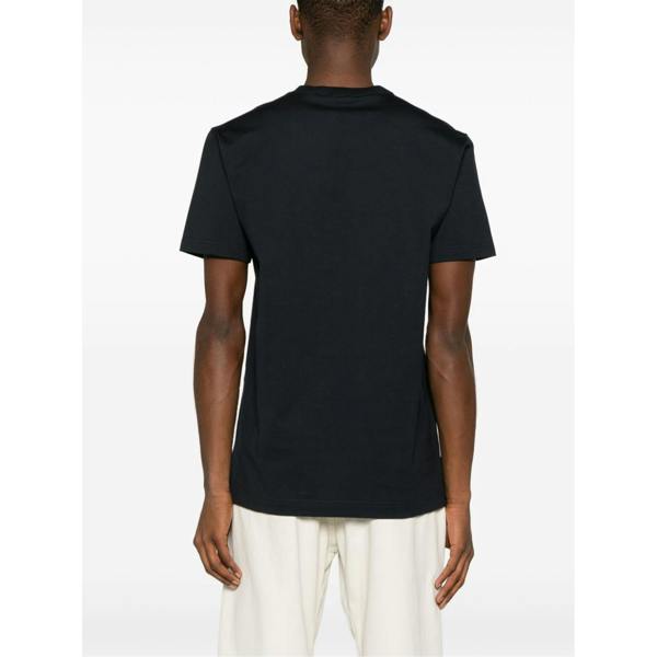 Dolce & Gabbana Logo Printed Marina T-Shirt   in  Navy