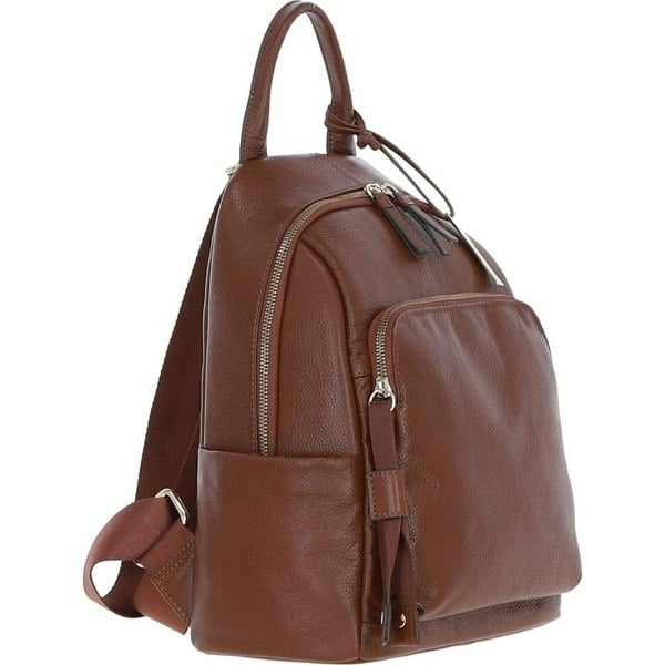 'Lusso Legato' Real Leather Backpack: X-37