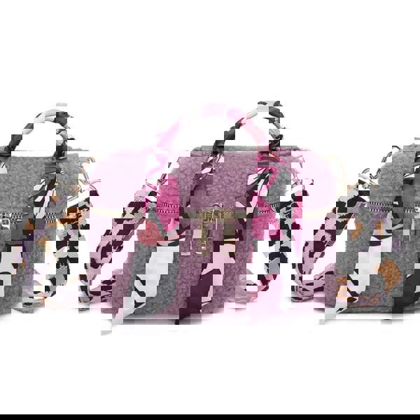 Love EMVY Fuzzy Glam Teddy Makeup Bag – Scarf Handle